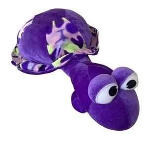 Vibrant Purple Plush Turtle